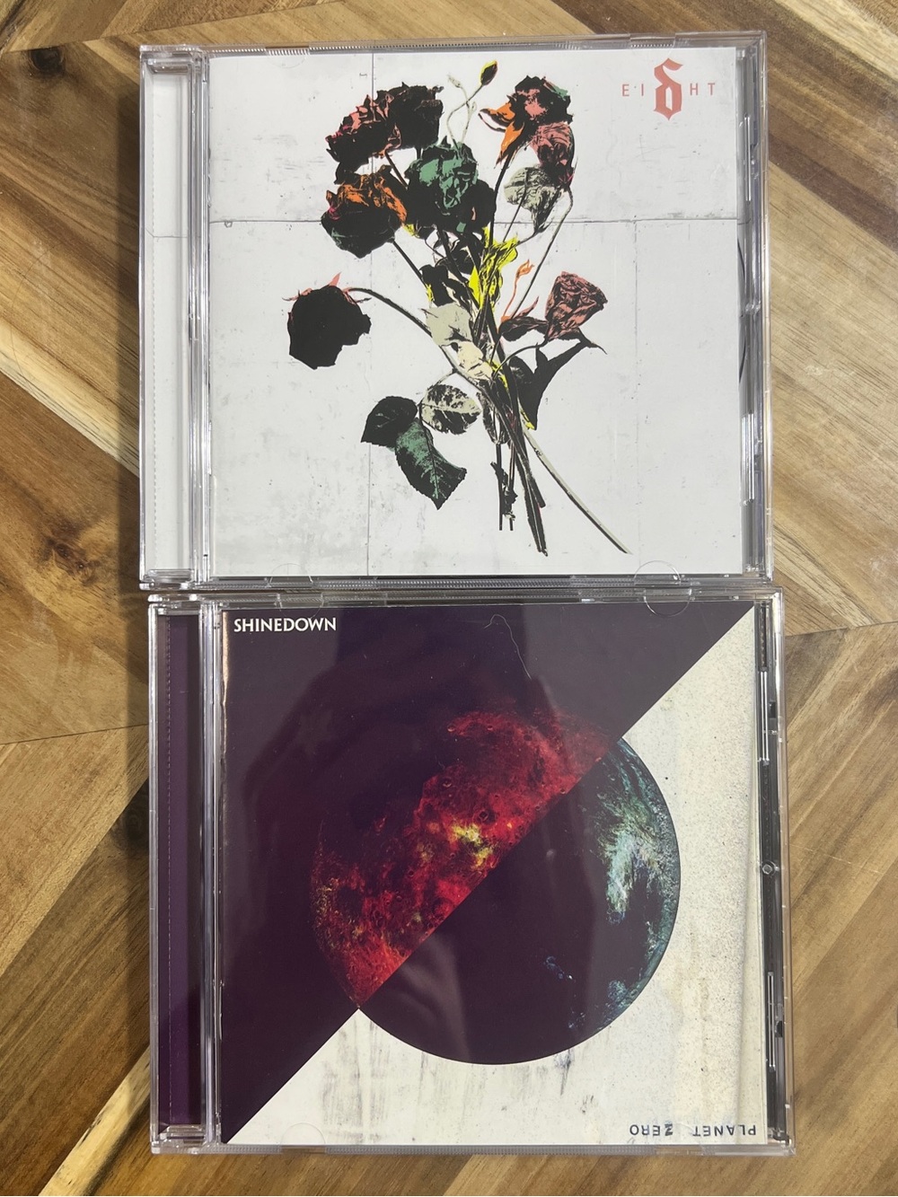 Shinedown lot of 2 CDs - Planet Zero & Eight